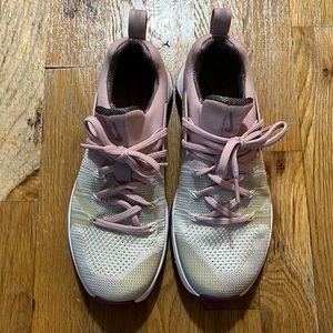 Pink womens Nike Metcons size 8.5 - never worn except to try on.